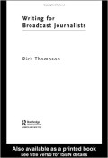 Writing for Broadcast Journalists