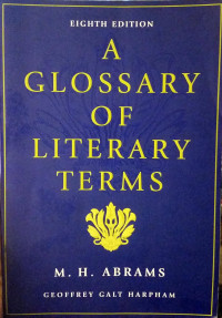 A GLOSSARY OF LITERARY TEARMS 8/E (PB) BY M.H