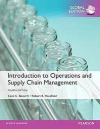 INTRODUCTION TO OPERATIONS AND SUPPLY CHAIN MANAGEMENT: 4TH GLOBAL EDITION | 2016