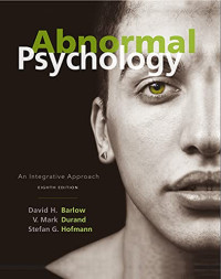 Image of Abnormal Psychology: An Integrative Approach