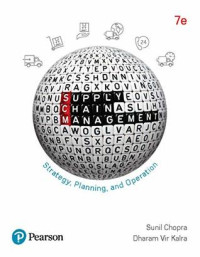 Image of Supply chain management: strategy, planning, and operation