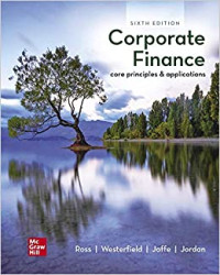 Image of Corporate finance: core principles and applications
